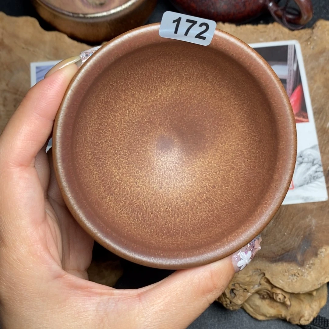 茶盏建窑建盏主人杯172