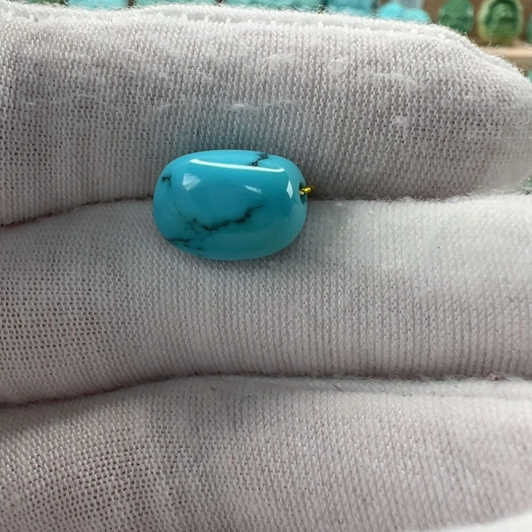 未镶嵌绿松石随形 8.7mm