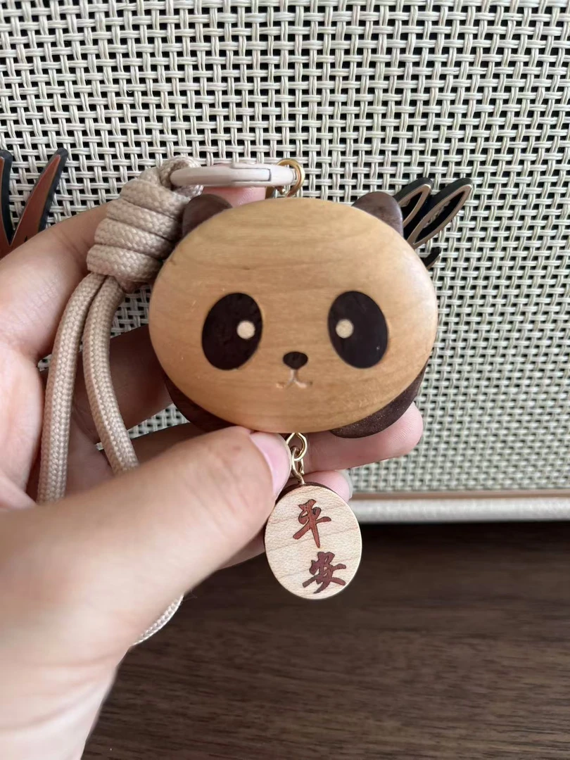 招财熊猫创意挂件饰品车载挂件可爱礼品