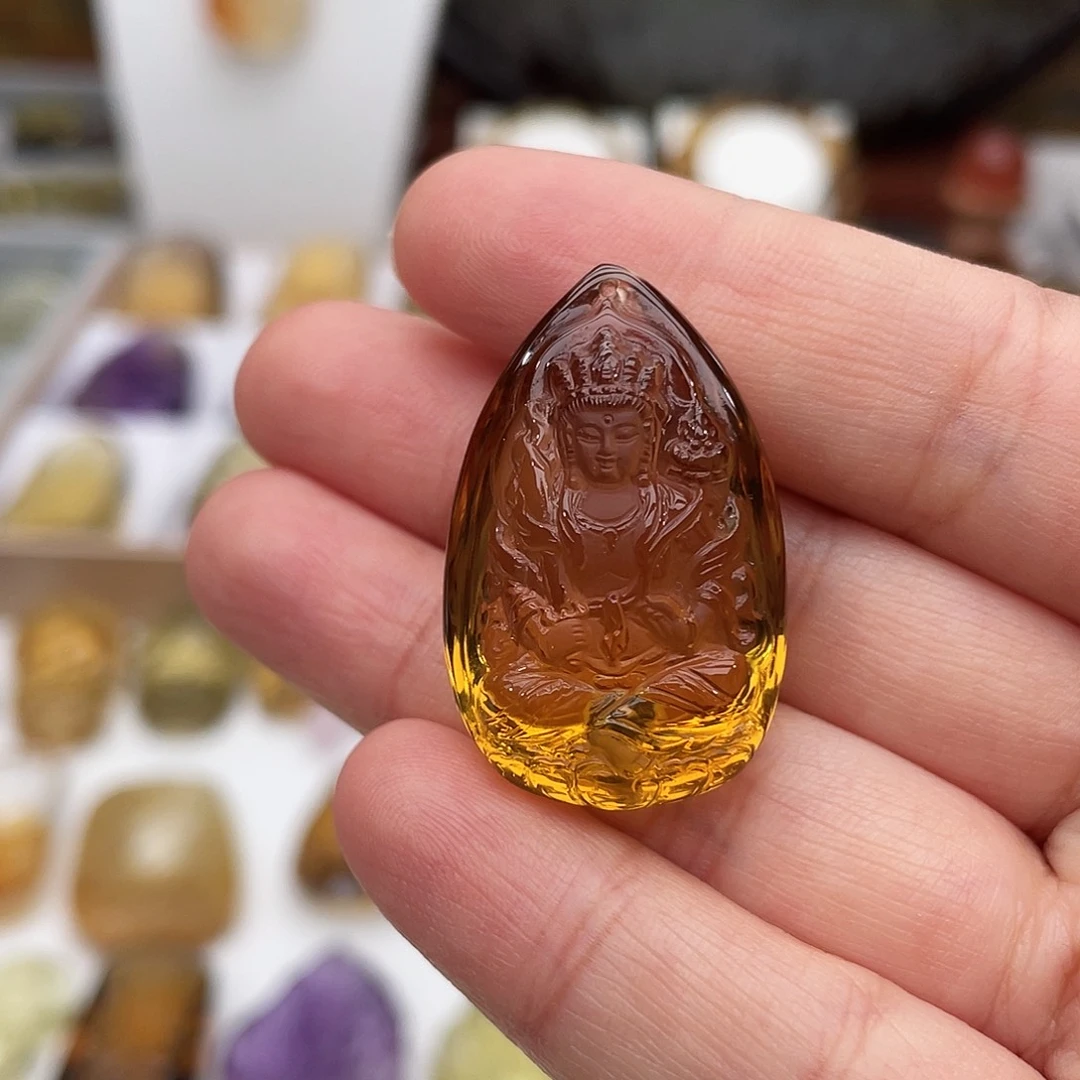 颈饰未镶嵌水晶定制