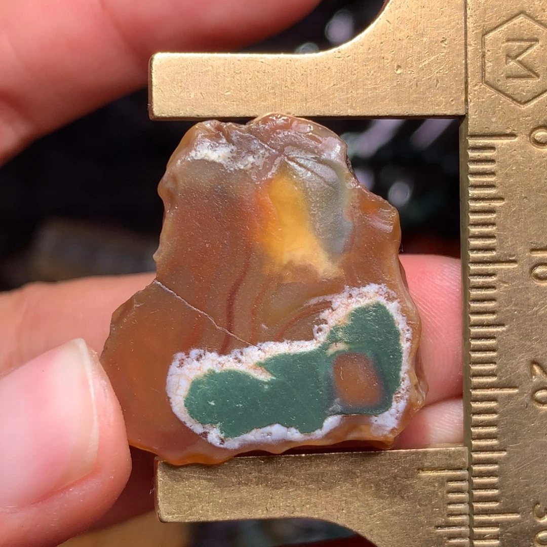 未镶嵌玛瑙/玉髓珠宝半成品