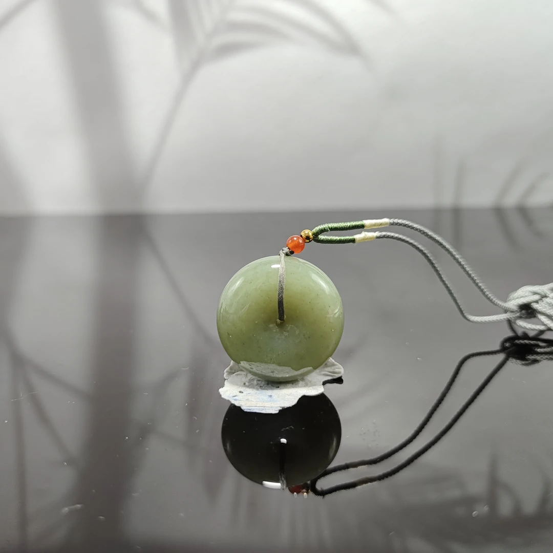 N和田玉平安扣吊坠1213