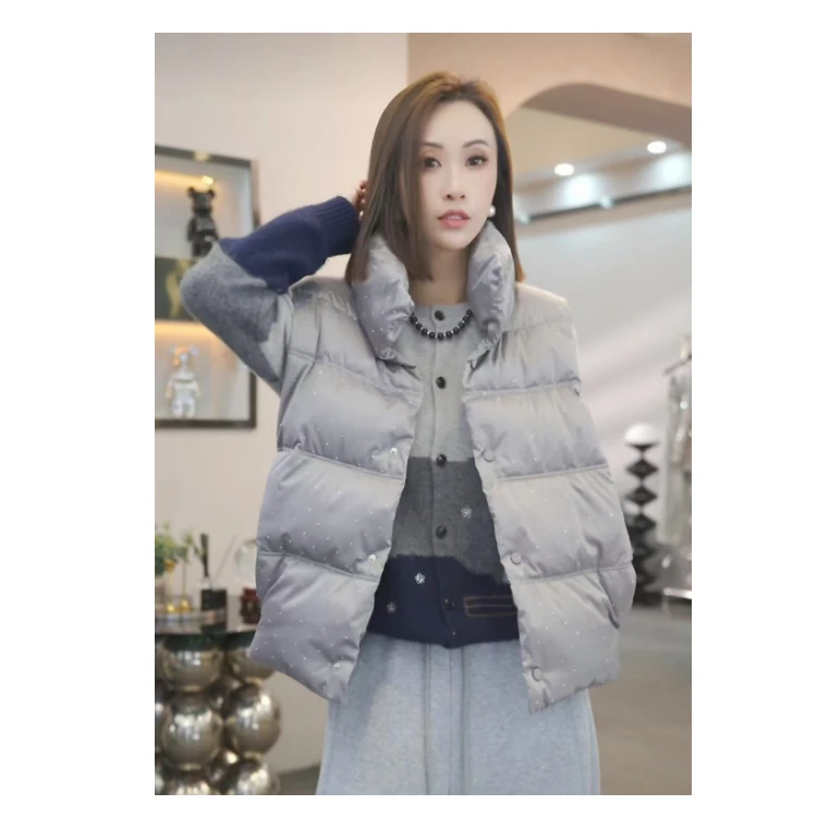熙薇轻奢气质羽绒马甲【冬日悸动】新款休闲外套F7317