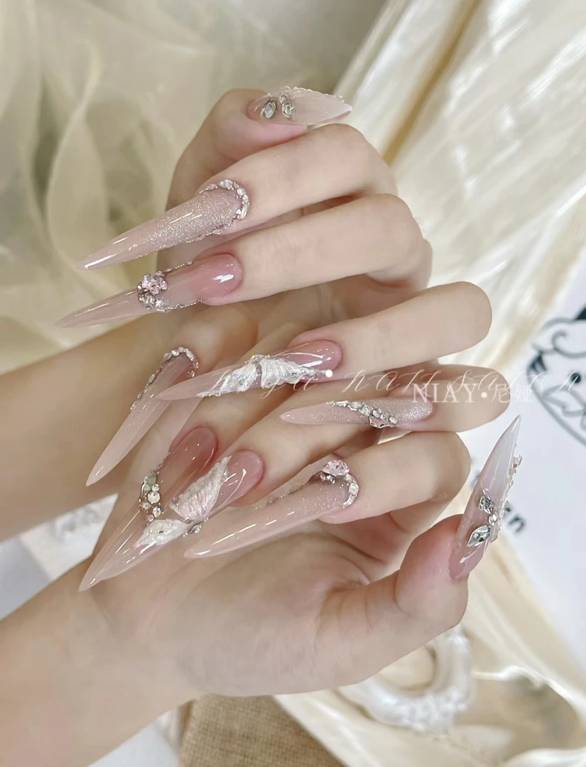 孤品扣号   -南南设计高货纯手工穿戴甲