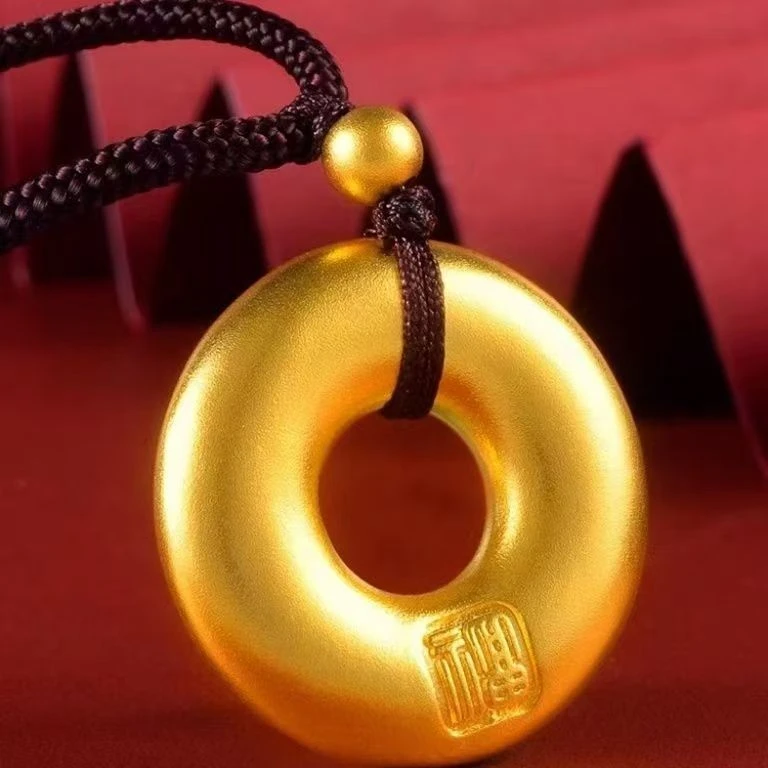 24-KK1006时尚精品古典福字平安扣吊坠