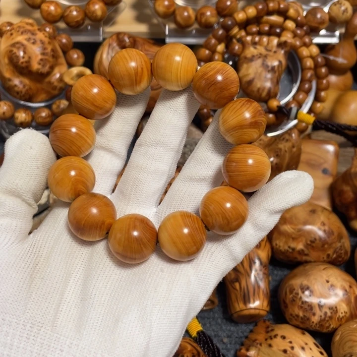 柏木（崖柏）初**旧太行崖柏陈华2.0手串