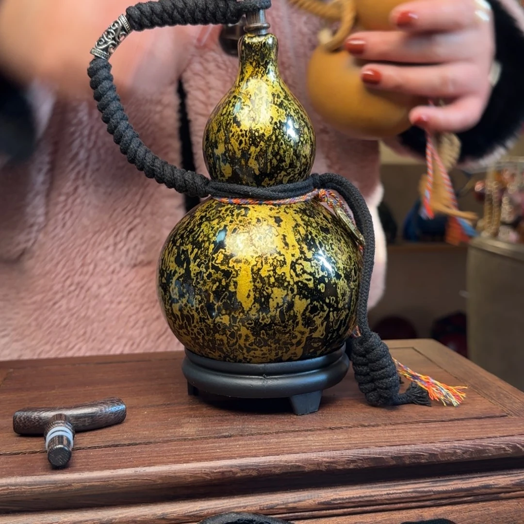 21传统大漆酒葫芦直播间一物一拍