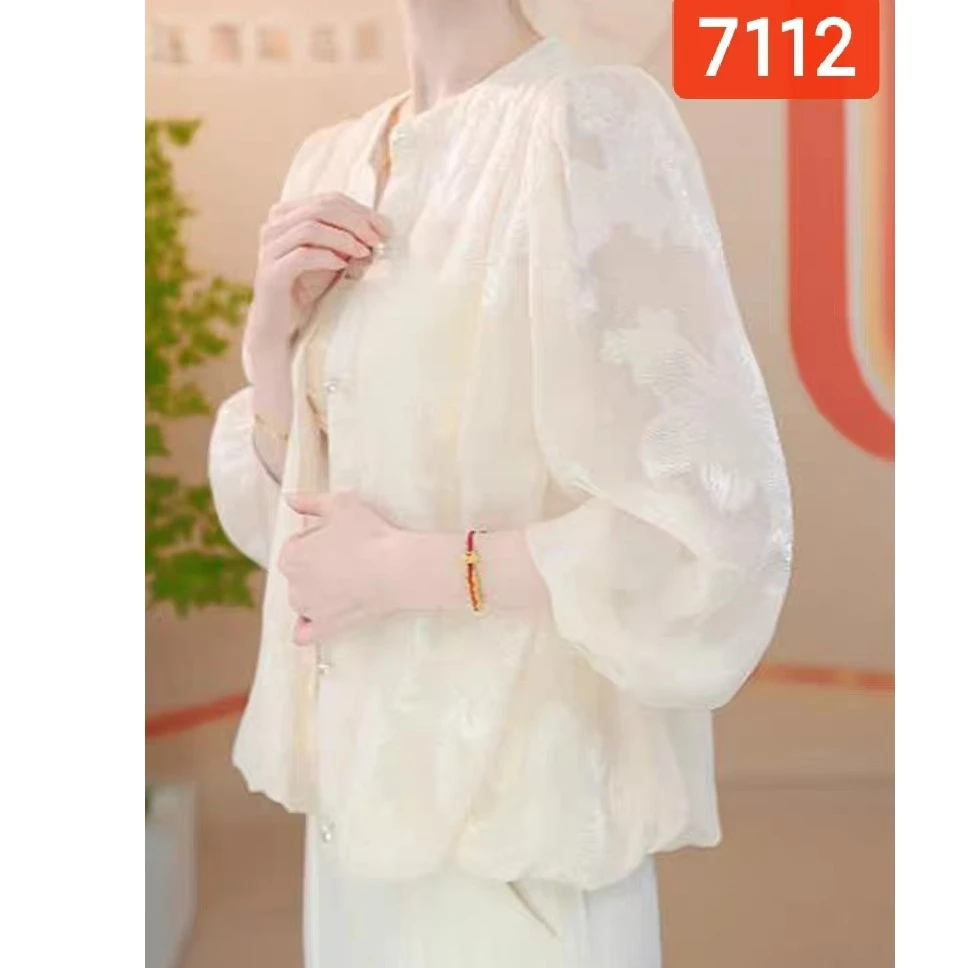 7112-23新款女士小衫上衣