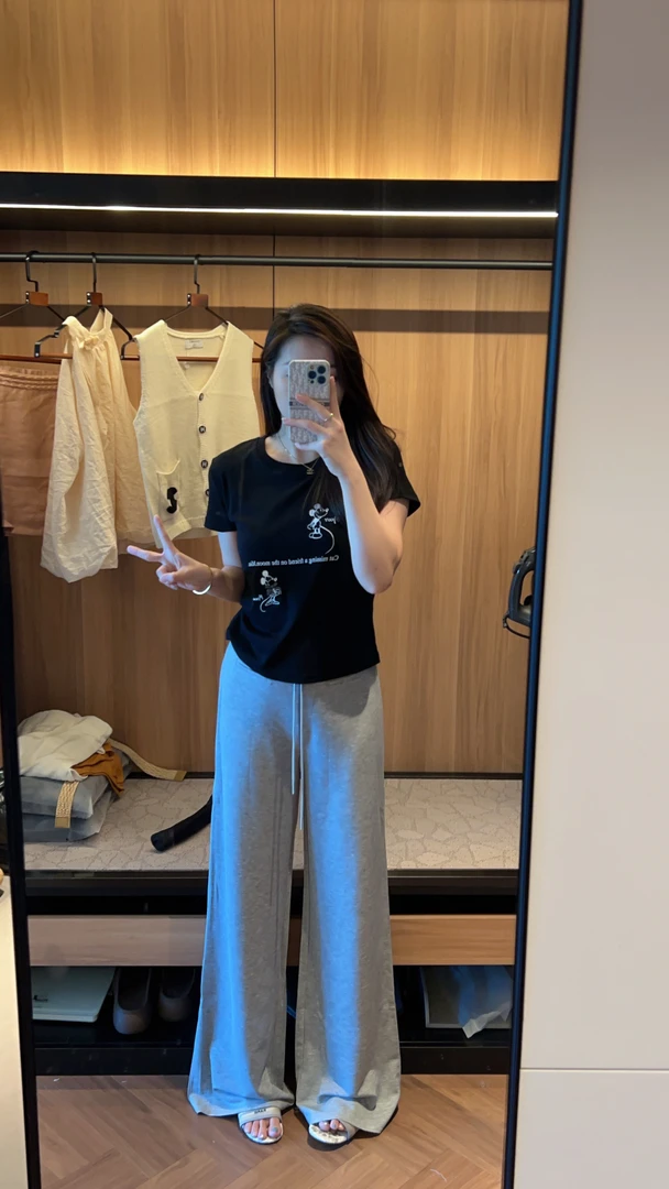 GRR,【两只米奇】正肩显瘦卡通短袖T恤