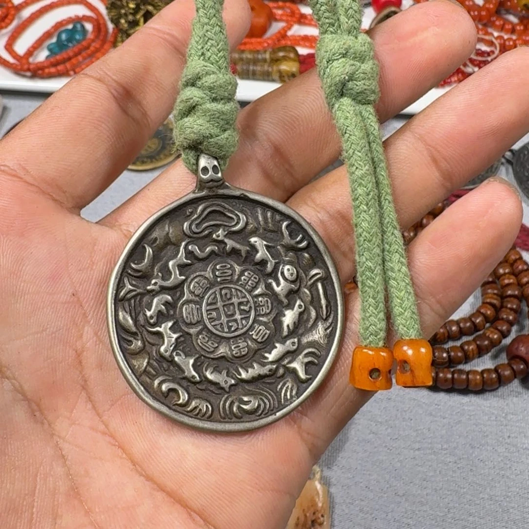 黑果木九宫八卦牌