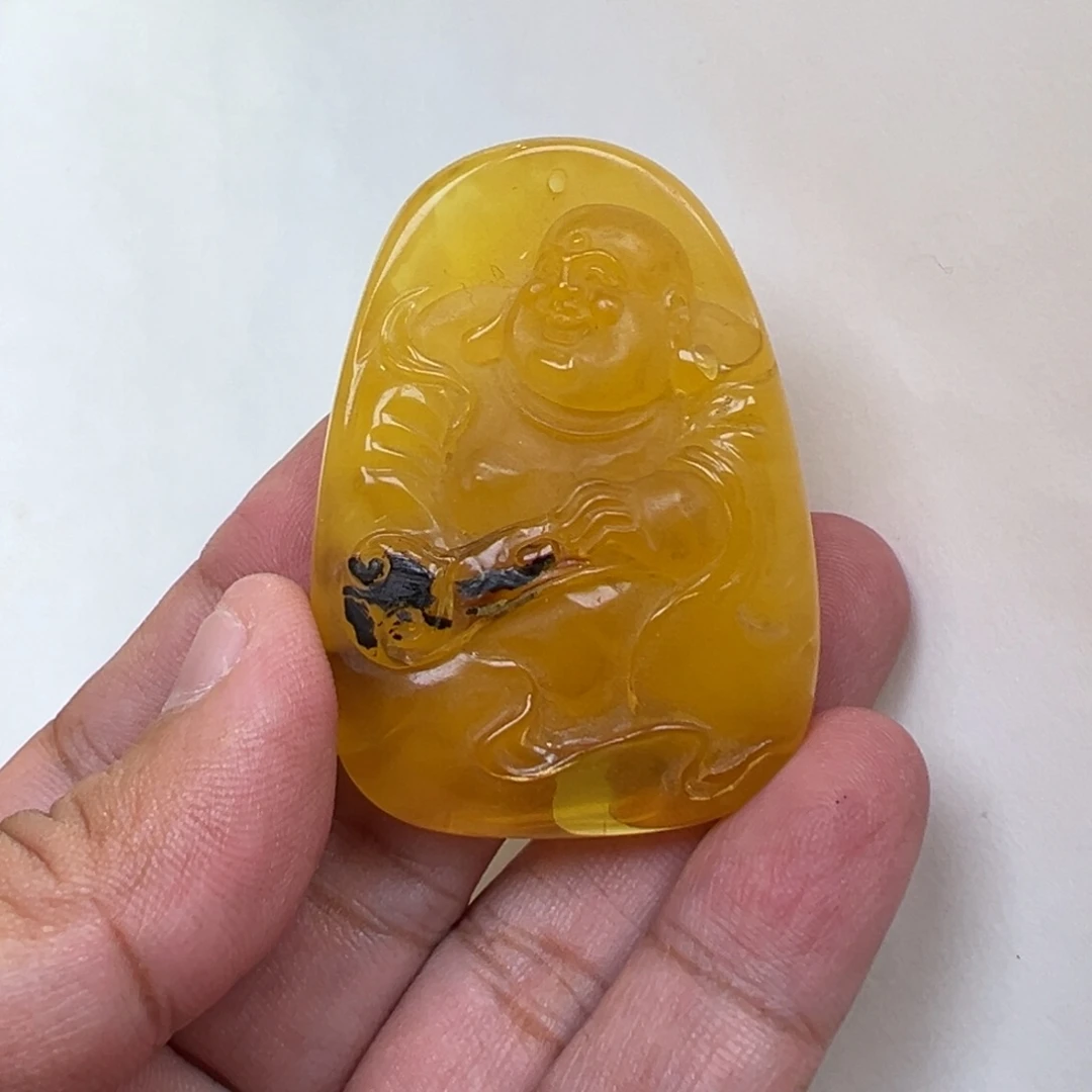 蜜蜡未镶嵌珠宝奇石18.65克