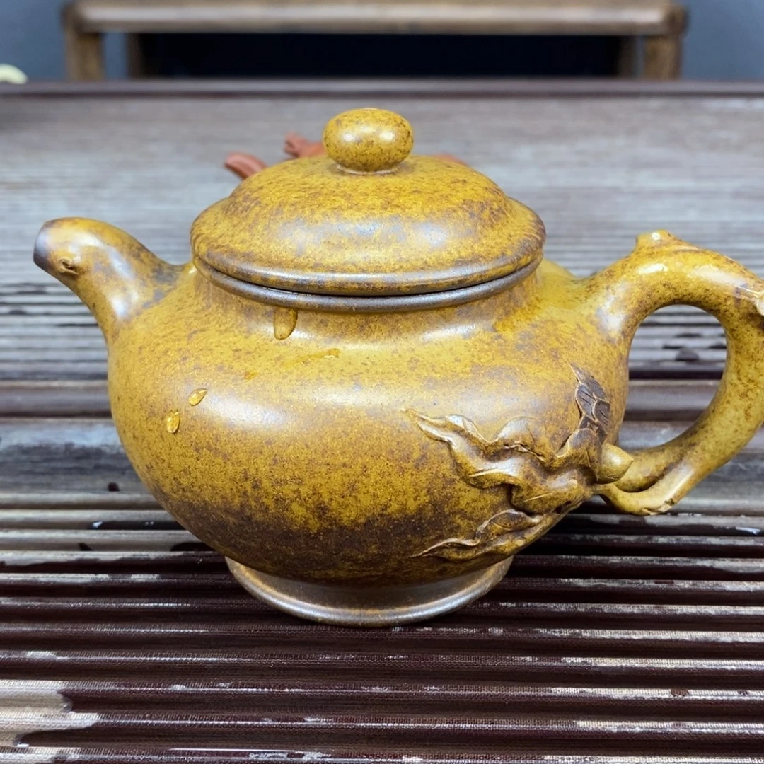 茶壶紫砂紫泥宜兴原矿紫砂壶360c