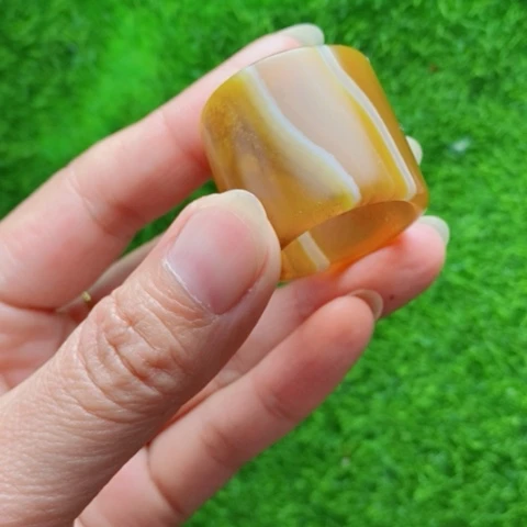 玛瑙/玉髓合金珠宝半成品