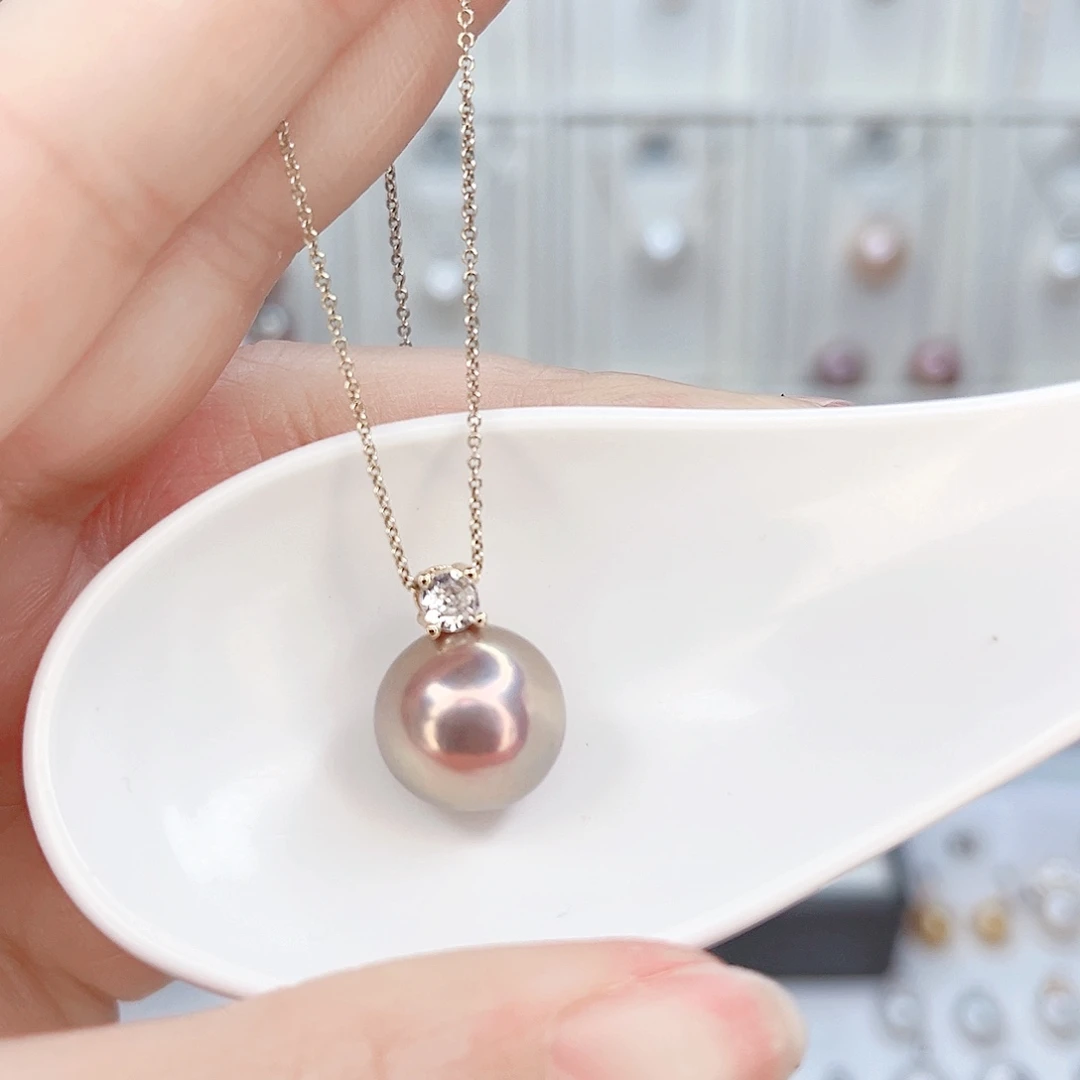 淡水珍珠合金吊坠(赠链)