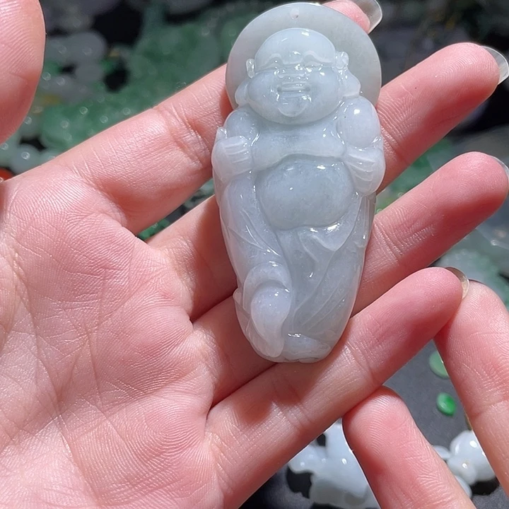 未镶嵌挂件翡翠天