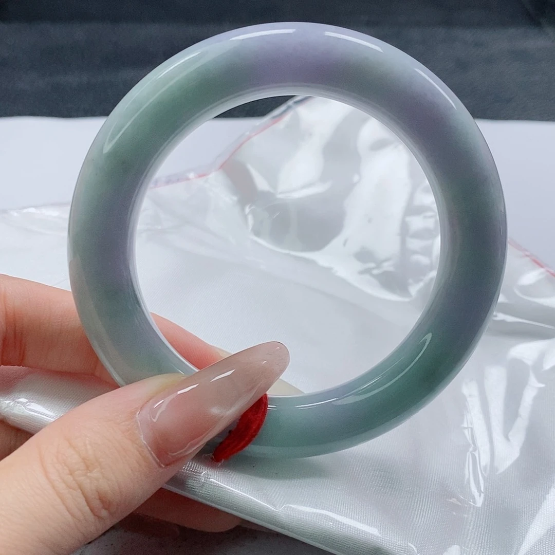 【闪购商品】未镶嵌手镯（圆镯）翡翠500号