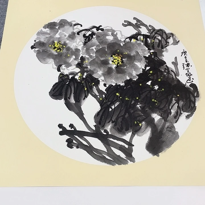 国画张圣敏先生纯手绘作品