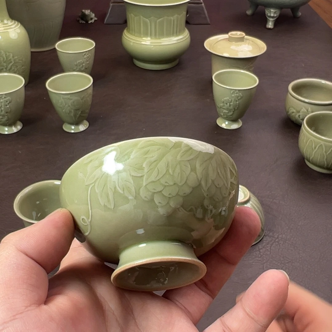青瓷茶器青瓷茶器