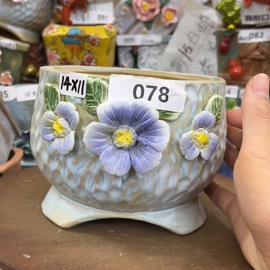 粗陶多肉花盆花盆