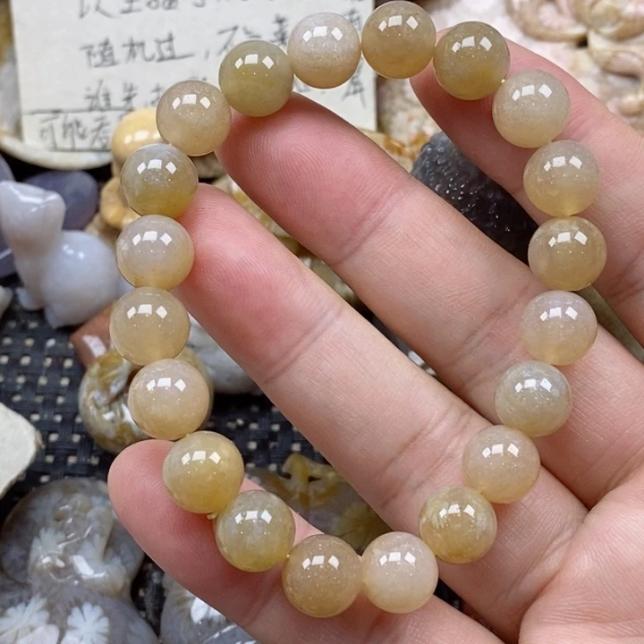 颈饰未镶嵌硅化珊瑚(珊瑚玉)