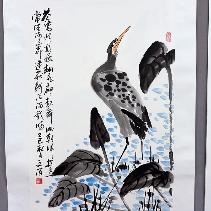 国画亲笔手绘放心去藏