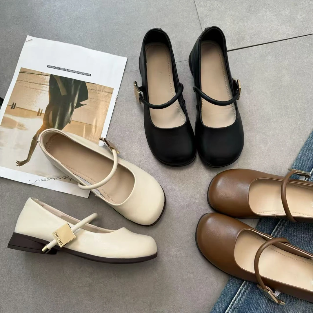 【胶卷机】2025女款时尚百搭休闲乐福鞋*MB0625