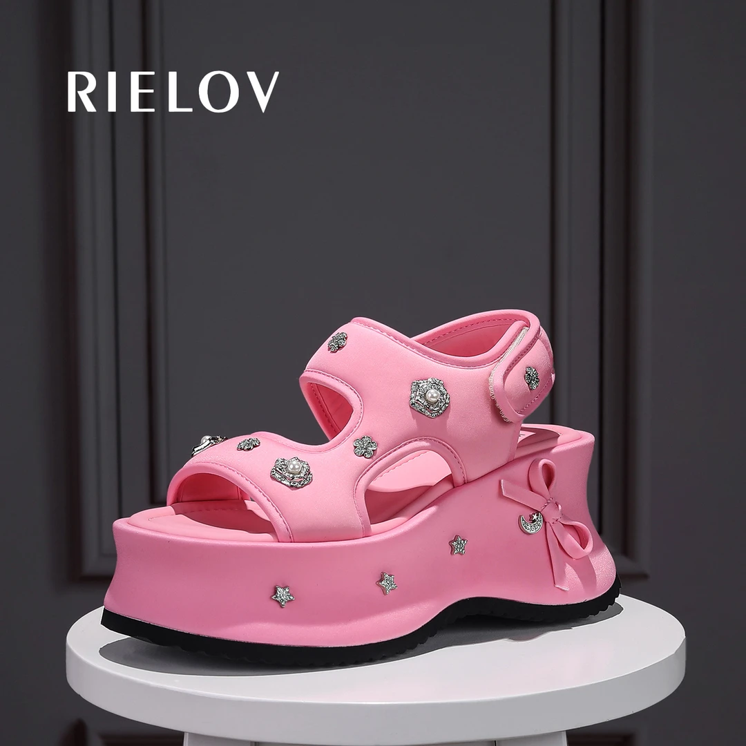 丽丽 RIELOV增高9cm时尚潮流百搭女士休闲鞋5259-1