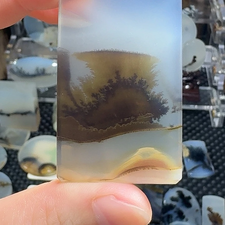 未镶嵌玛瑙/玉髓珠宝奇石