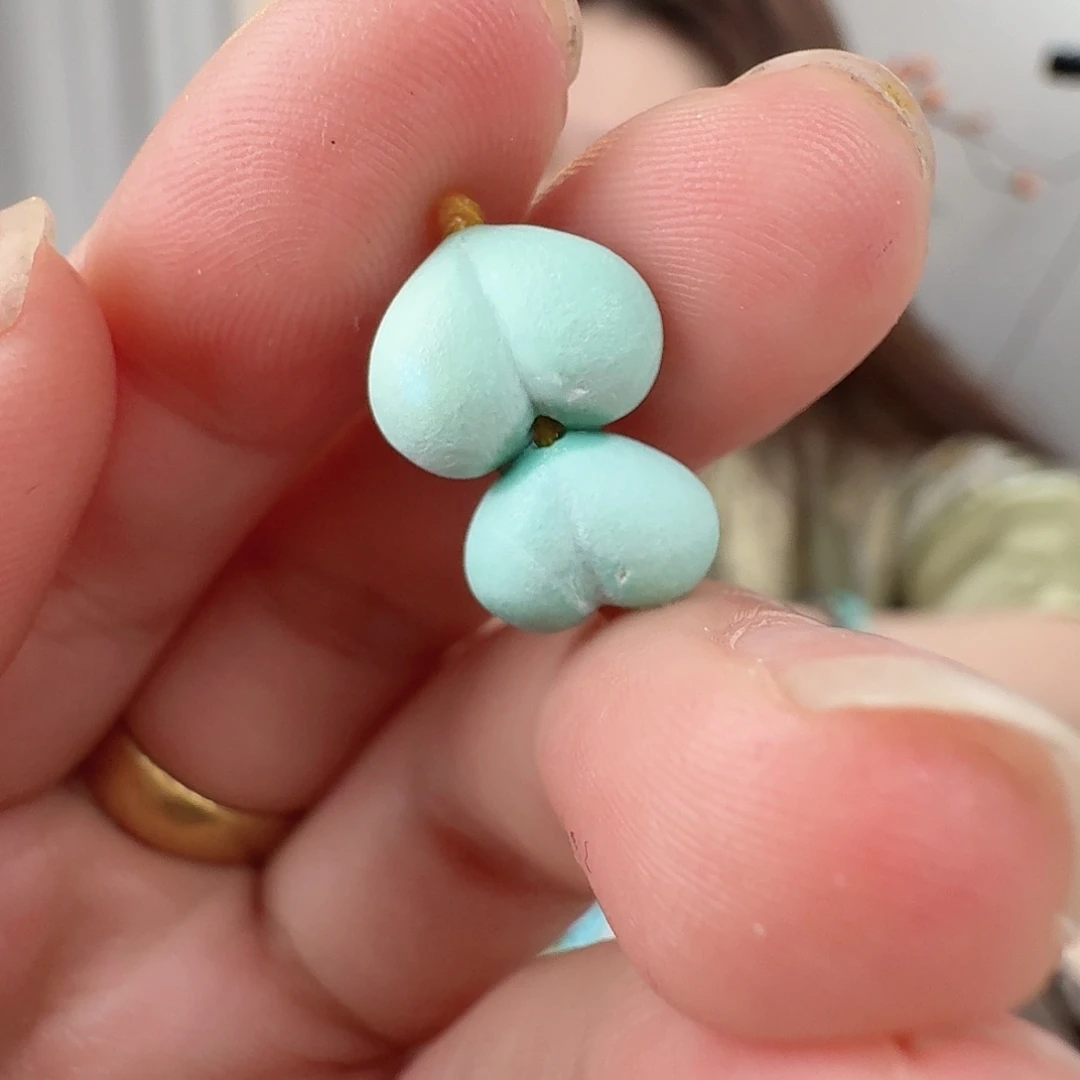 绿松石未镶嵌珠宝半成品