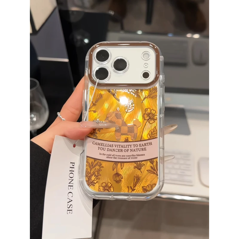 复古小马适用苹果17pro手机壳16pm泡芙小众华为p70荣耀oppo小米15