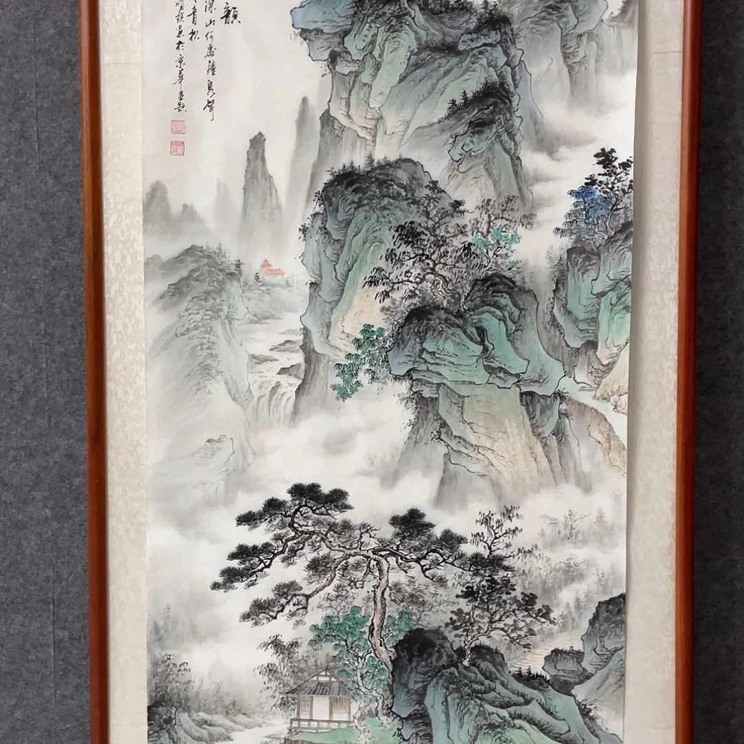 国画纯手绘国画作品