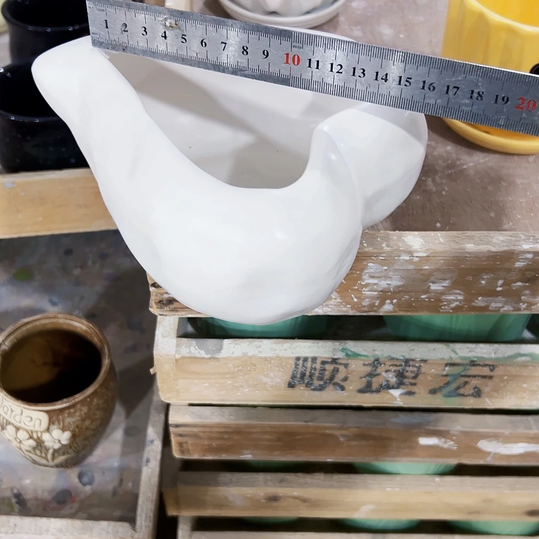 有孔，外贸尾单陶瓷花盆凑单10米包邮微瑕