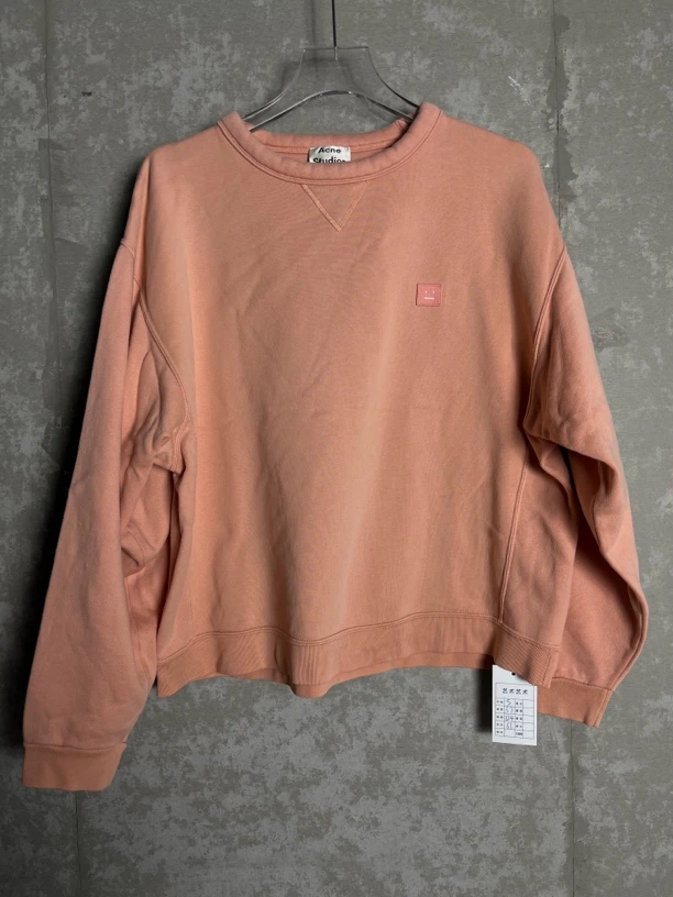 未使用 Acne studio S*1/acne studio经典笑脸卫衣/08020/JP