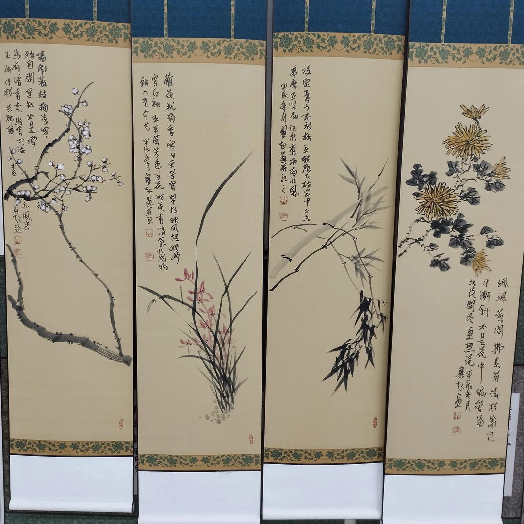 【直播间福利】中国风国画花鸟山水挂画装饰画卧室风水中式挂画