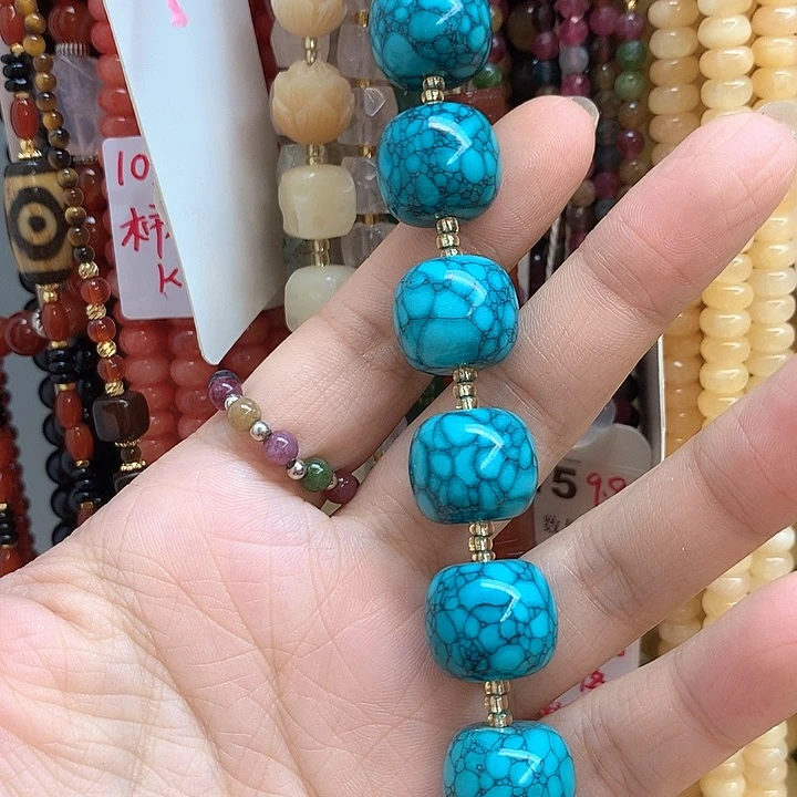玛瑙/玉髓手串未镶嵌卡16发2颗