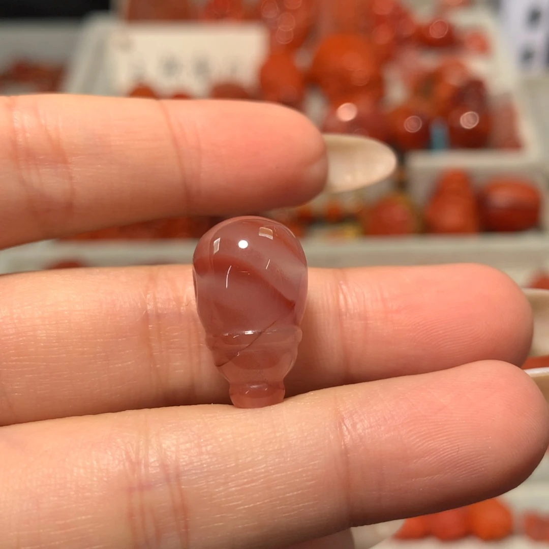 【闪购商品】未镶嵌三通11+南红玛瑙