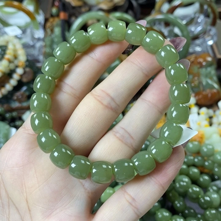 透闪石质玉手串未镶嵌香*