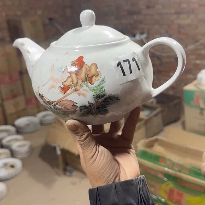 库存瓷片三打白骨精