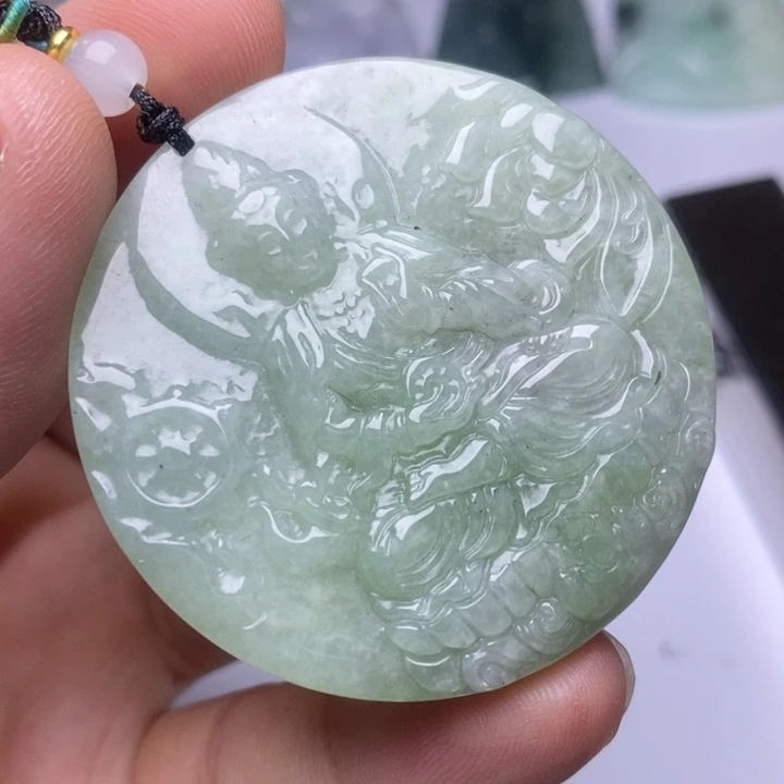 颈饰未镶嵌翡翠翡翠