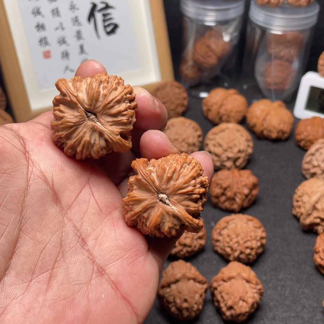 文玩核桃吊坠39白狮子