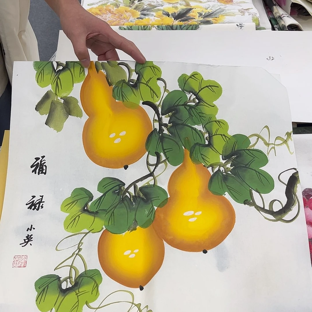 国画纯手绘作品欣赏