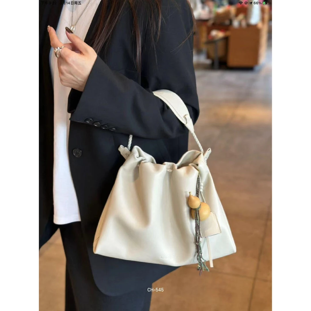 545 白【点点精选】新款时尚轻奢百搭气质女包