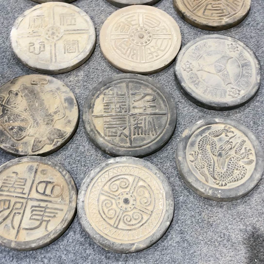 人*初瓦当摆件瓦当摆件