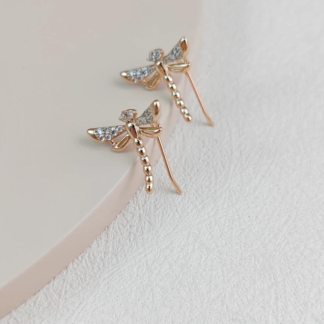 XUPING/旭平首饰 合金合成锆石耳饰 【参与满赠】GDQ  X000014532