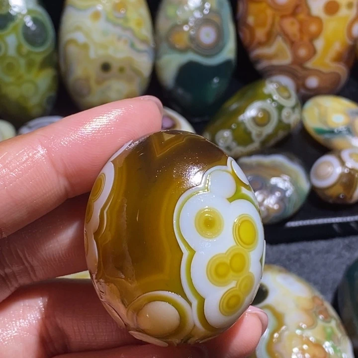 玛瑙/玉髓未镶嵌吊坠(不含链)129