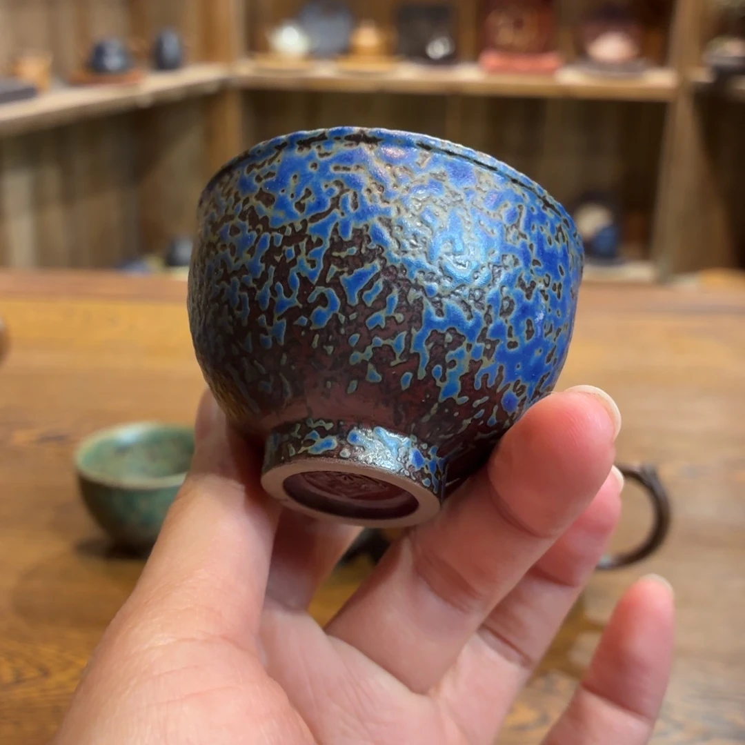 柴烧老岩泥茶器皿