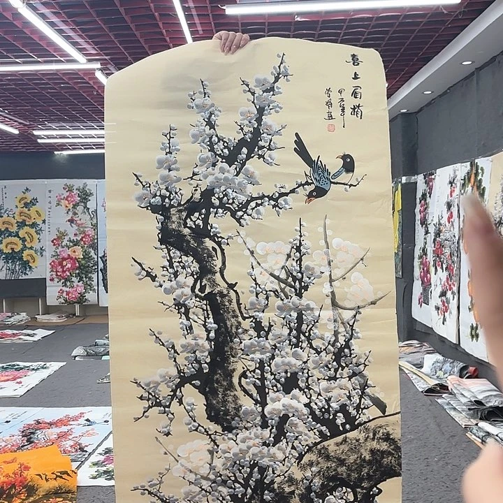 国画无毛和被绒毛或被绒毛