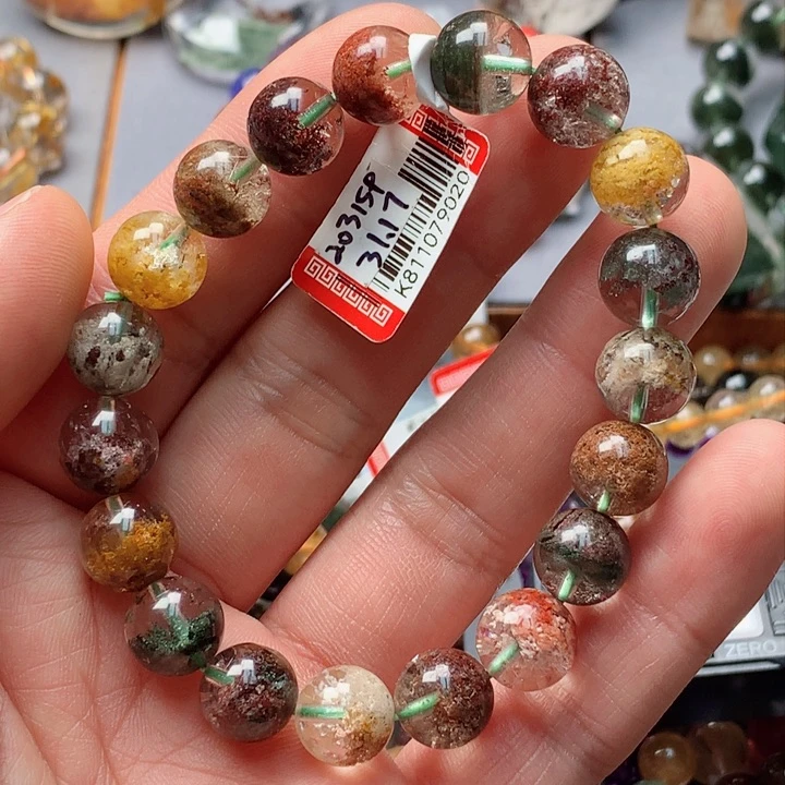 水晶手串未镶嵌天然