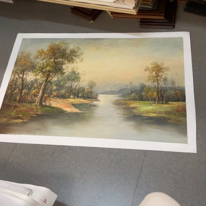 仲***雨油画油画作品入选6090