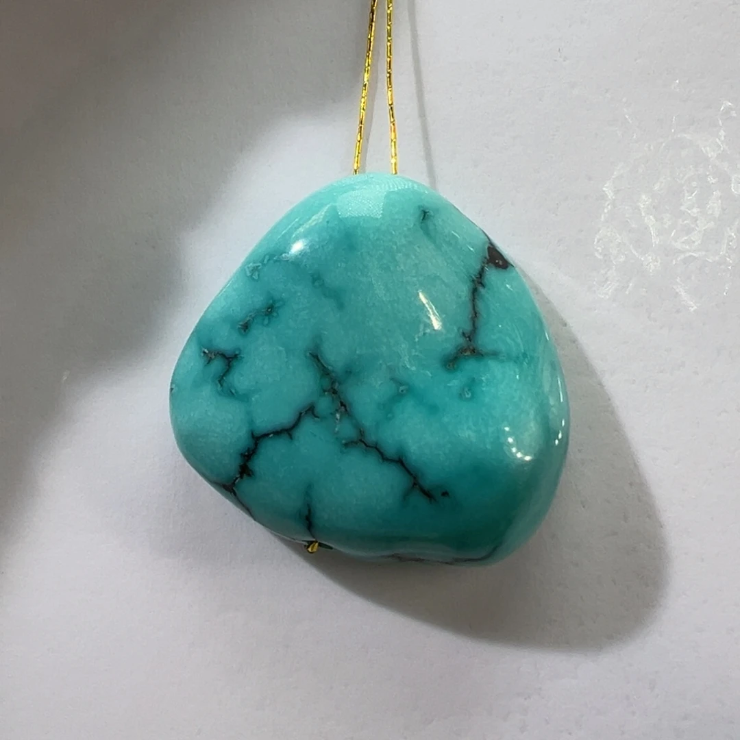 绿松石未镶嵌挂件